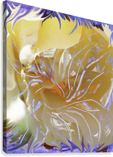 warm colors abstraction Canvas Print