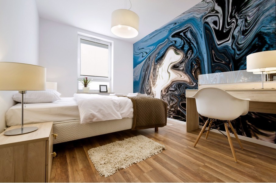 winter water Mural print