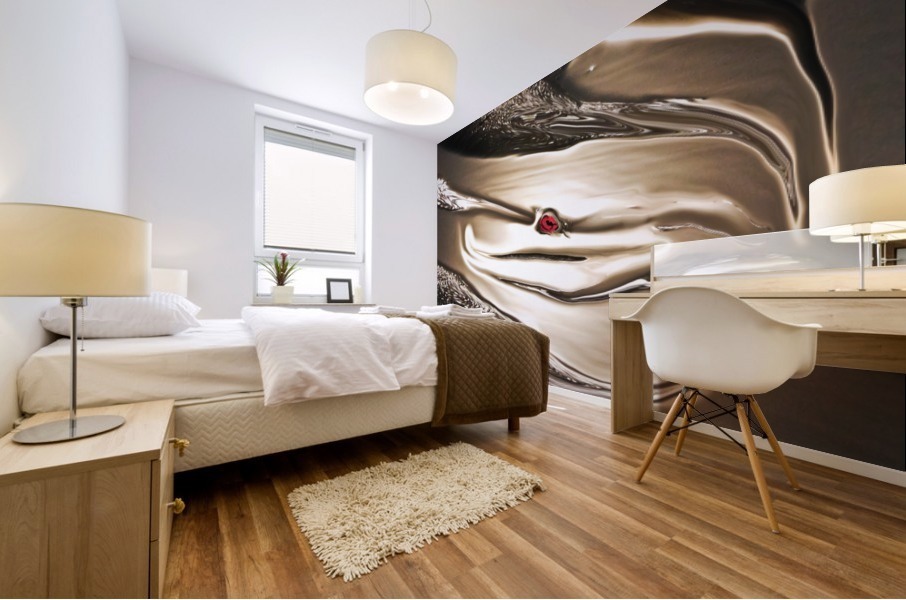 sun light reflections Mural print