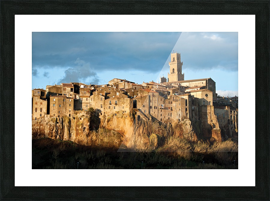 pitigliano Picture Frame print