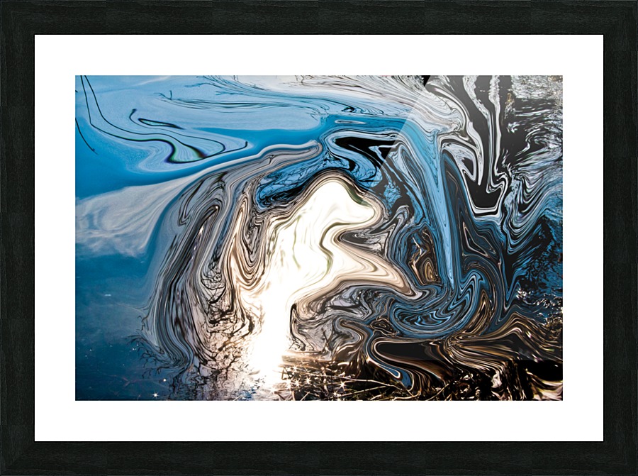 winter water Picture Frame print