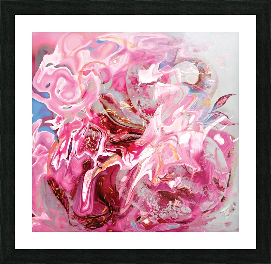 pink shades Picture Frame print