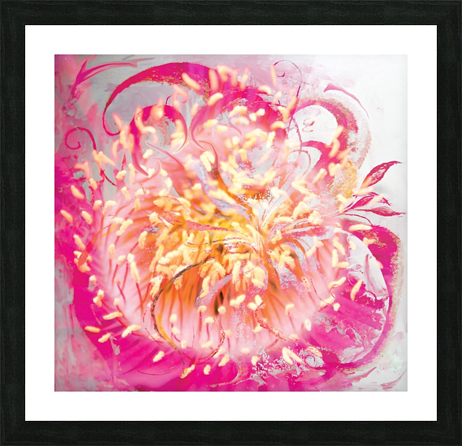 soft energy vortex Picture Frame print