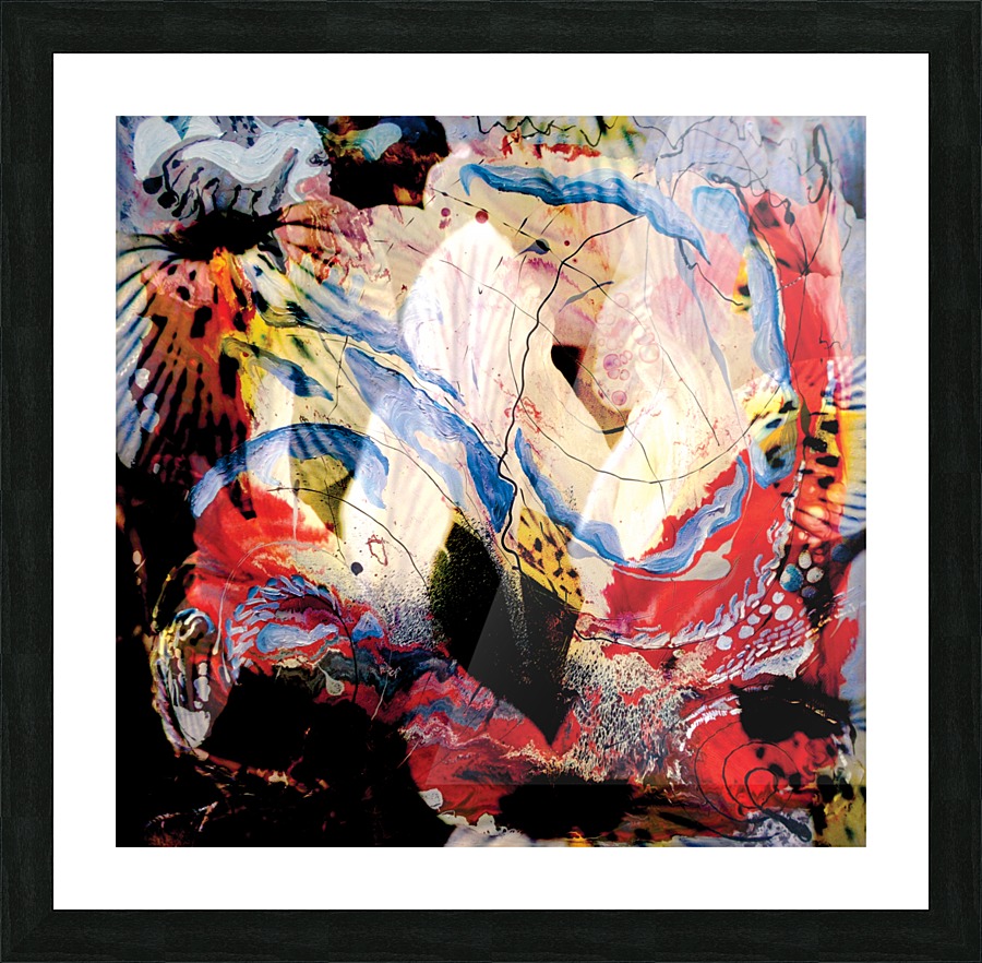 dynamic abstract Picture Frame print