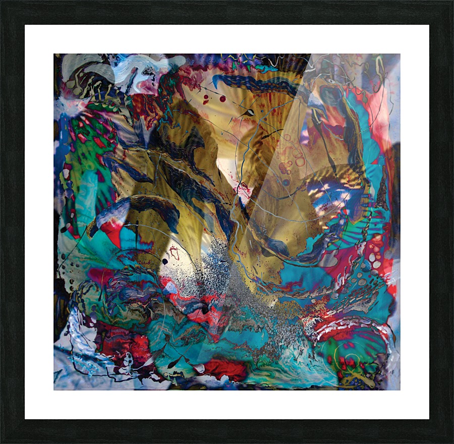 fairy impression abstract Picture Frame print