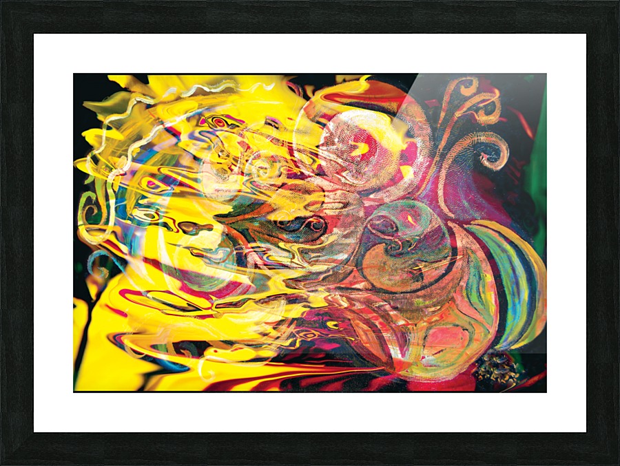 shapes development Picture Frame print