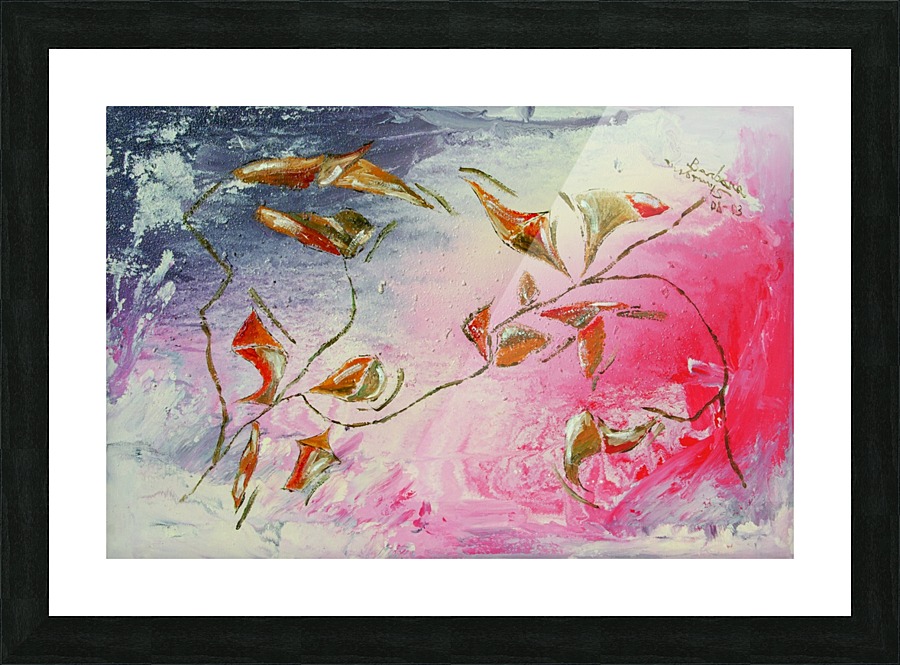 abstract tepid fall Picture Frame print