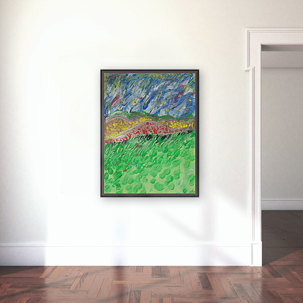 windy landscape Reproduction