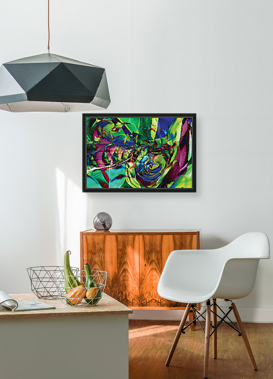 swirling abstract shapes  Reproduction