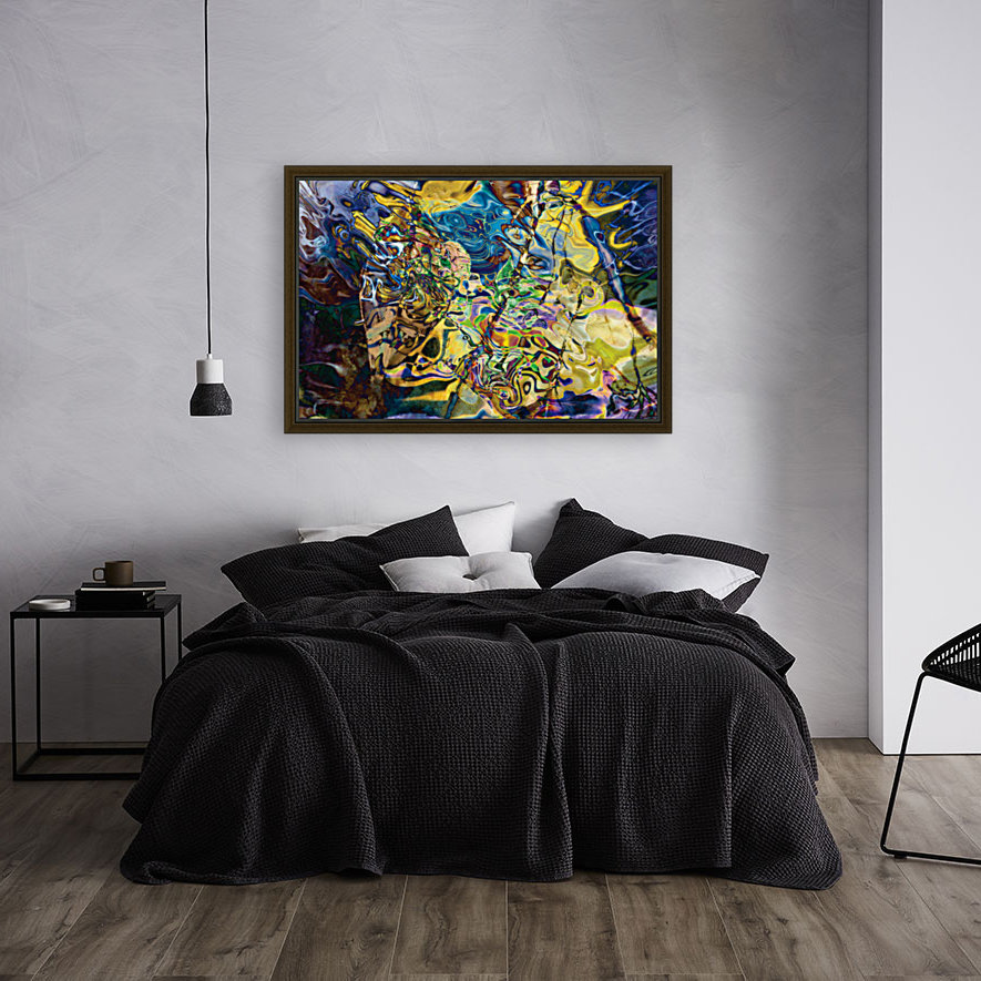 blue yellow objects Reproduction