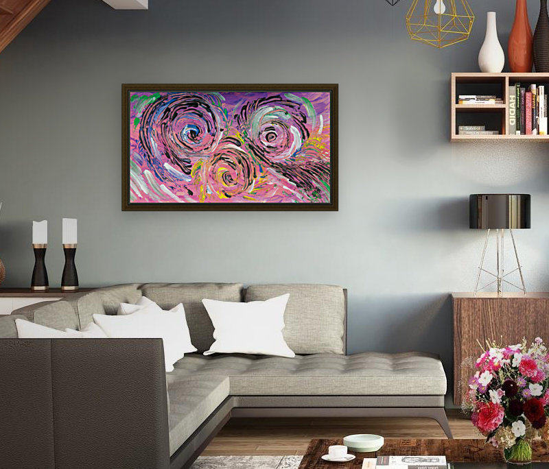 absract swirls Reproduction