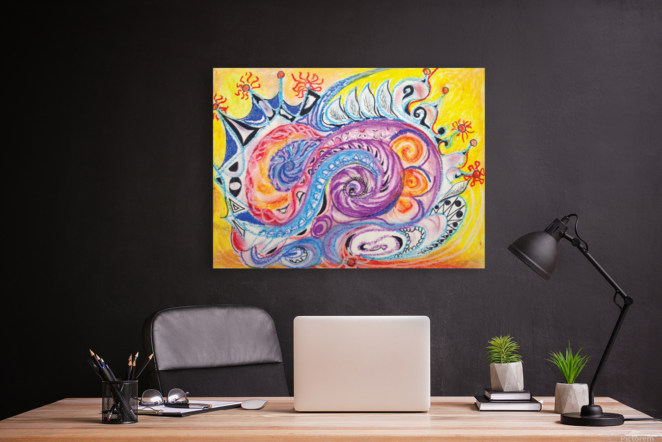 roundish abstract shapes Reproduction