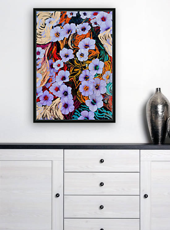floating ethereal flowers Reproduction