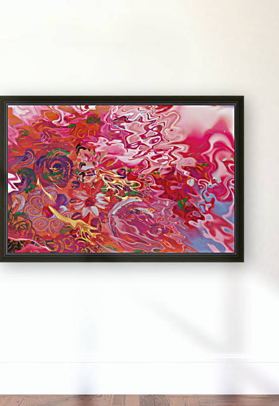 abstract floral suggestion by BBS Art