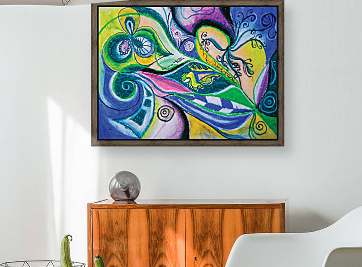 blue green tones by BBS Art