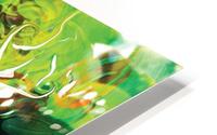 green fluid abstract HD Metal print