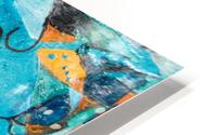 abstract colored shapes HD Metal print