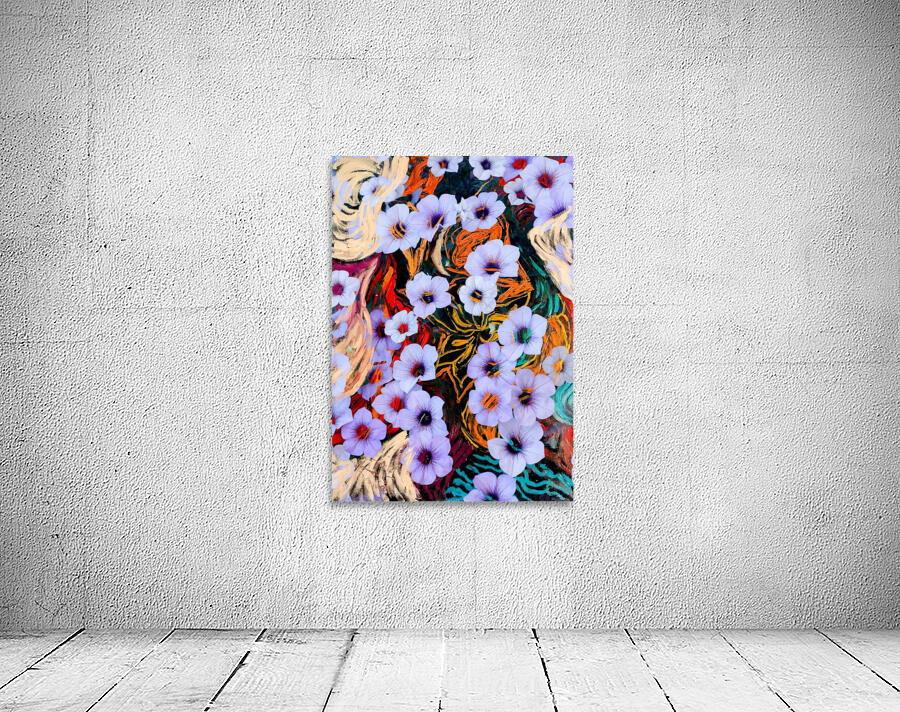 floating ethereal flowers Wall Preview