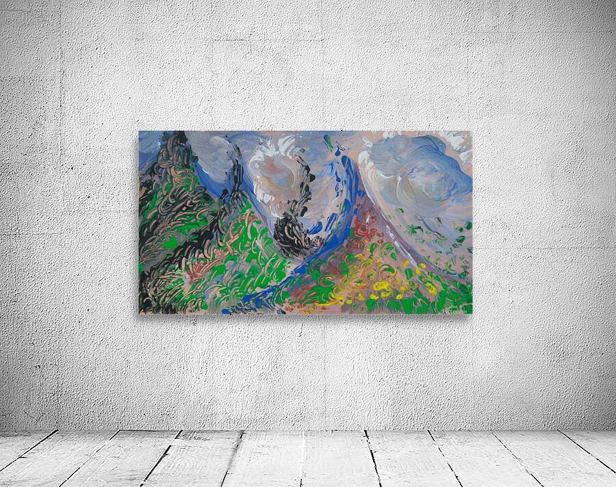 Mountain View Impression Wall Preview