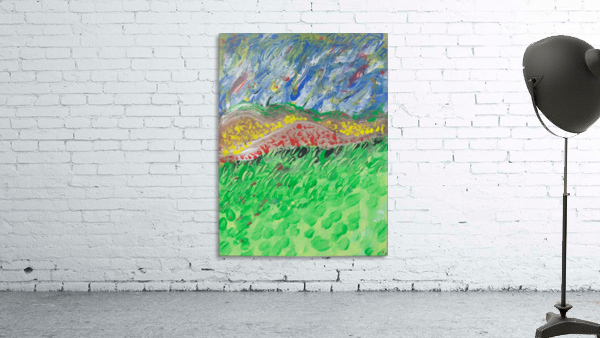 windy landscape Wall Preview