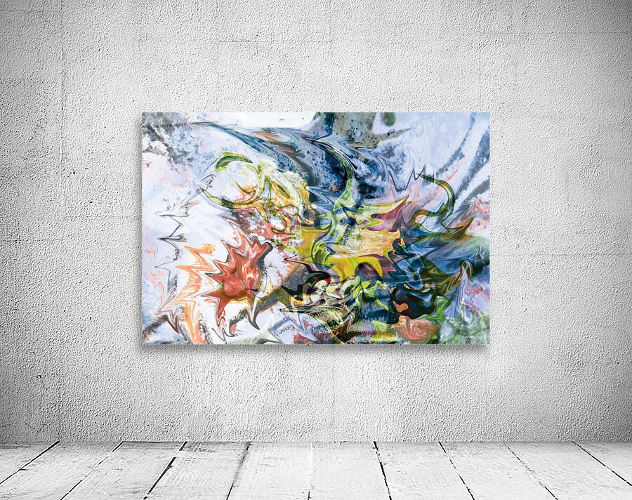 fluid objects art abstraction Wall Preview