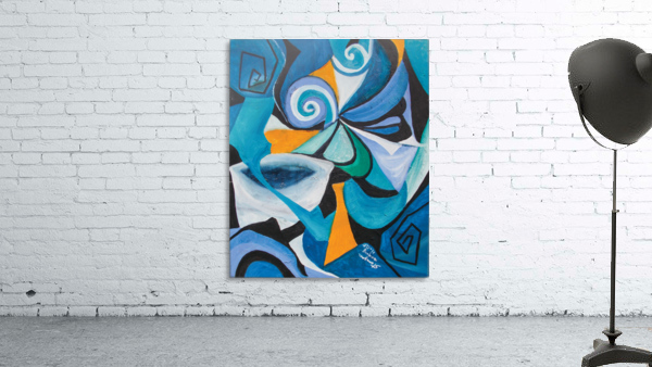 blue mood abstract Wall Preview