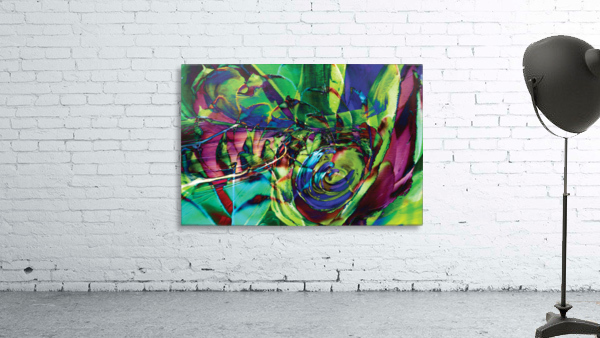 swirling abstract shapes  Wall Preview