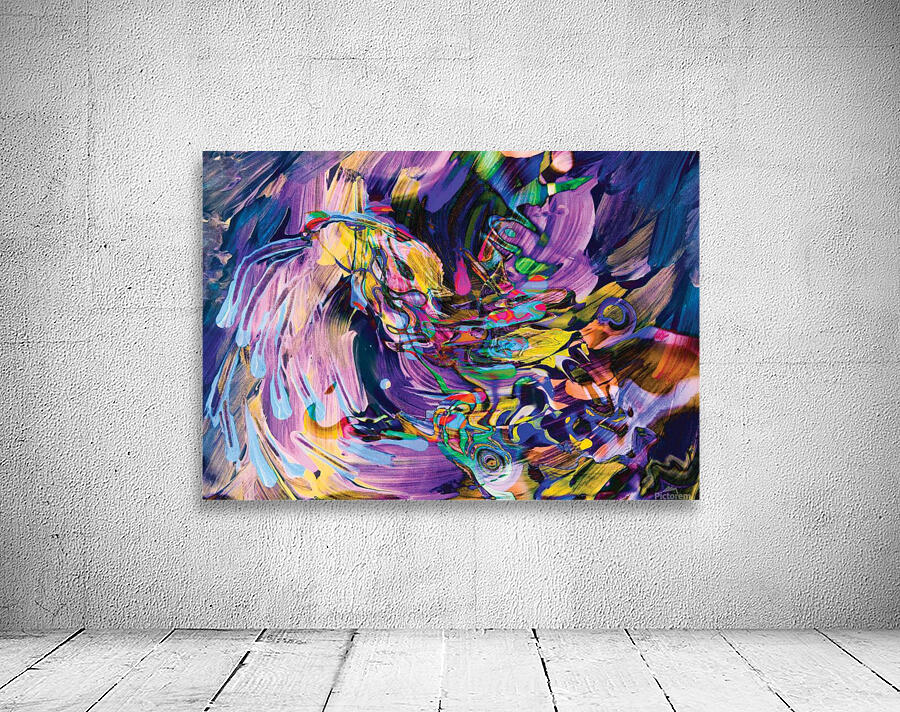 waving whirling flow Wall Preview