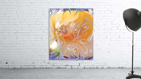 warm colors abstraction Wall Preview