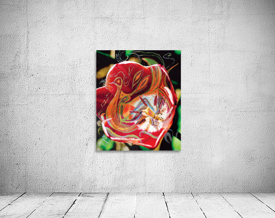 red tones abstract Wall Preview