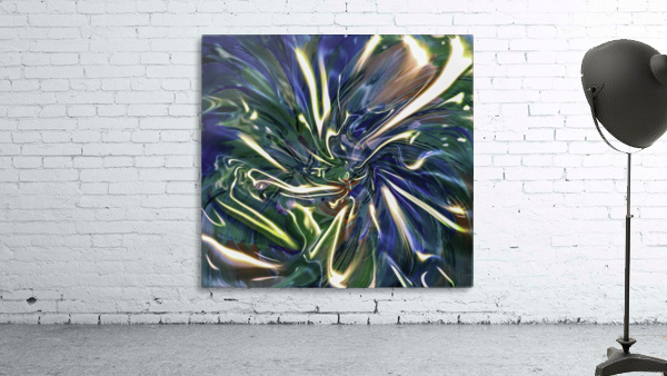 liquid shining vortex Wall Preview
