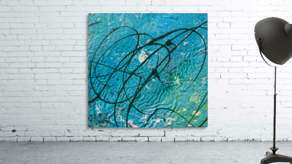 light blue abstract Wall Preview
