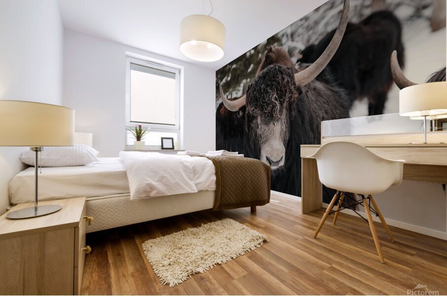 The Yak Mural print