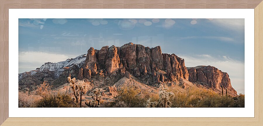 The Superstitions Picture Frame print