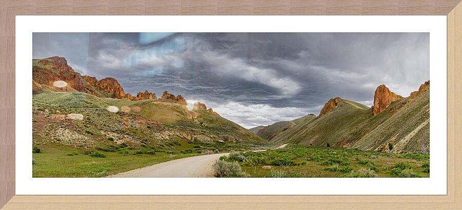 Owyhee Storm Picture Frame print