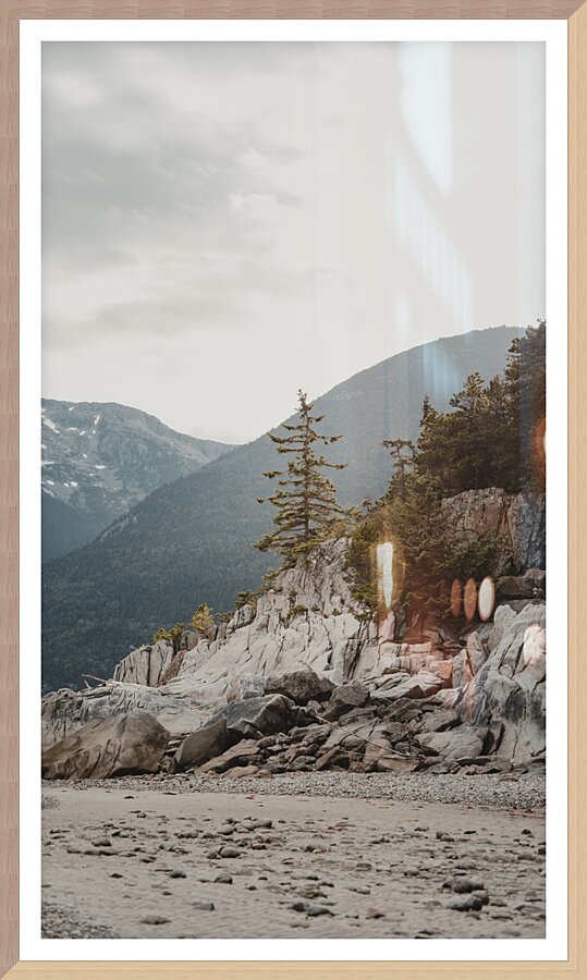 Alaskan Shore Picture Frame print