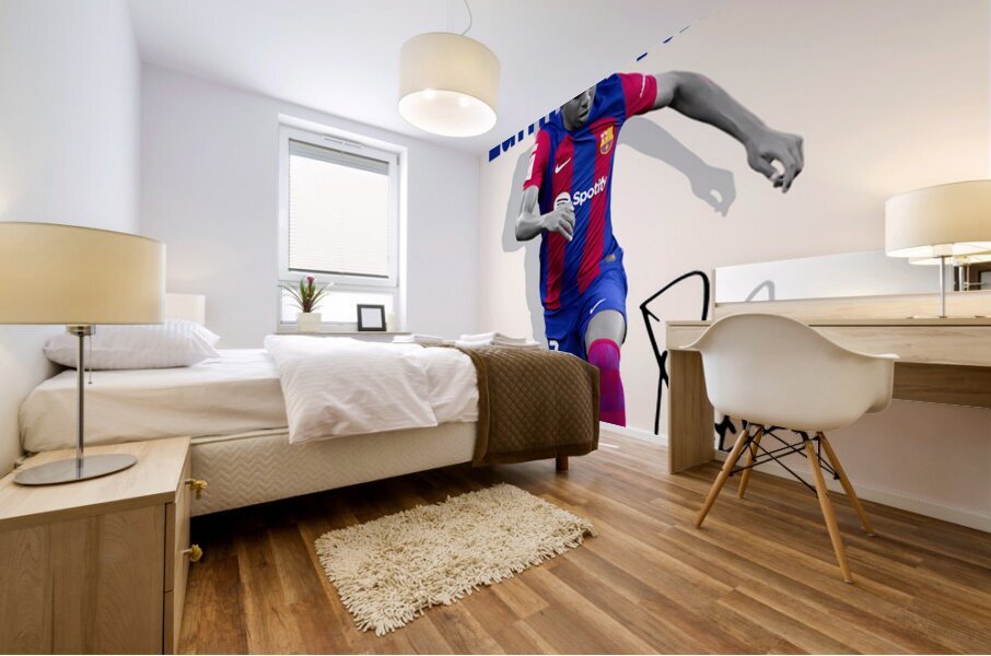 Lamine yamal Mural print