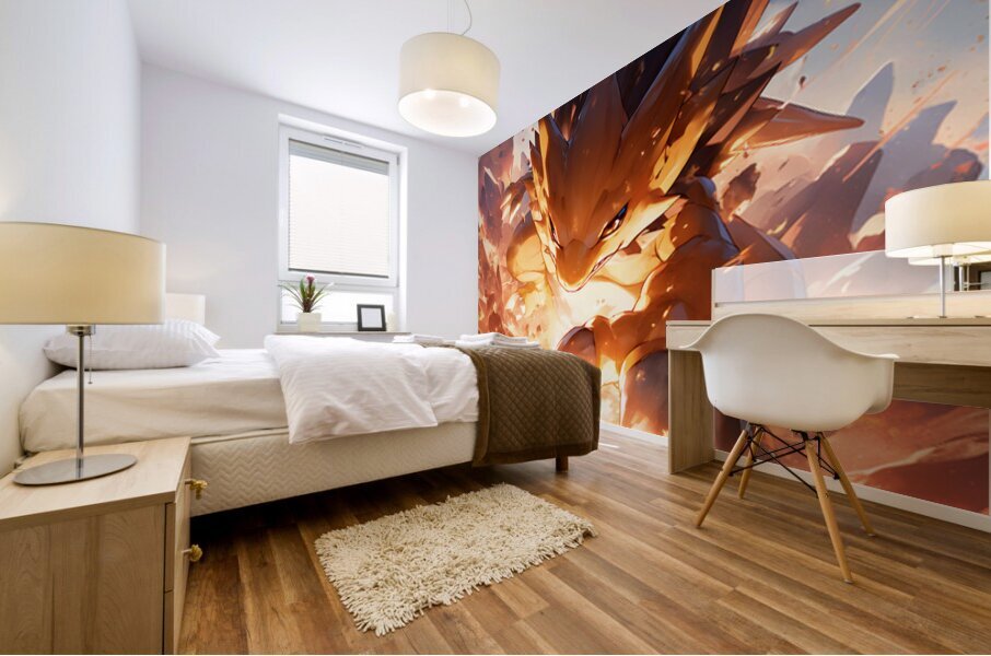 Sandslash Mural print