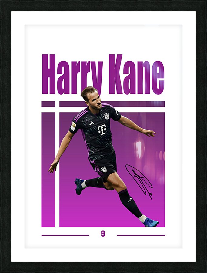Harry Kane Picture Frame print