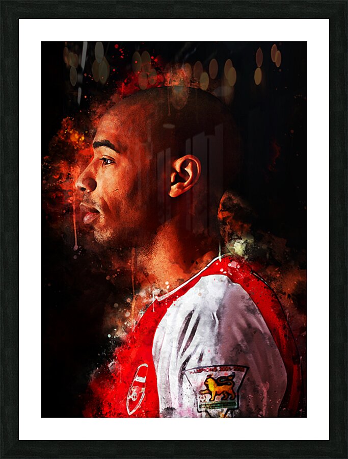 Thierry Henry Picture Frame print