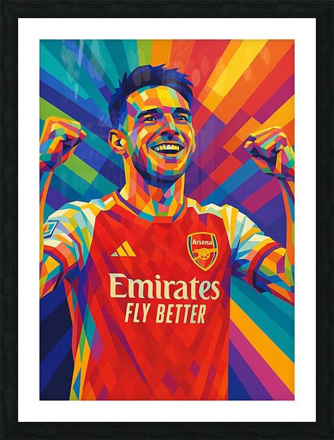 Declan Rice Picture Frame print