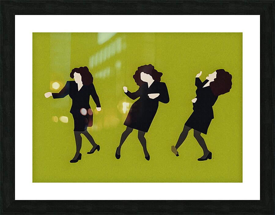 Elaine Dancing Poster Picture Frame print