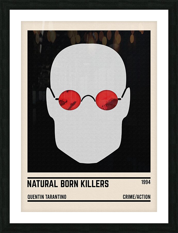 Natural Born Killers Picture Frame print