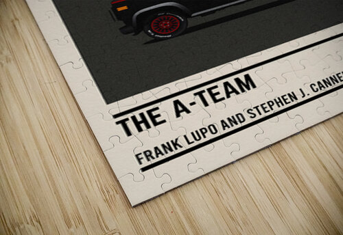 A Team inspired car David Pup puzzle