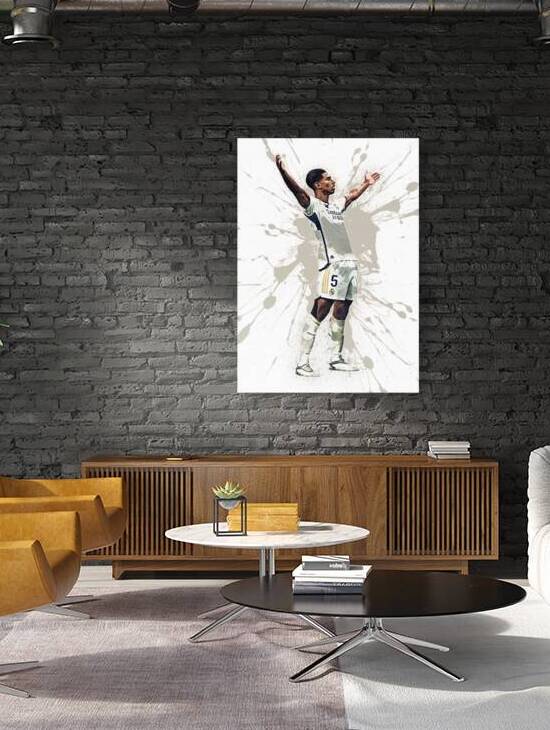 Jude Bellingham Real Madrid White by David Pup