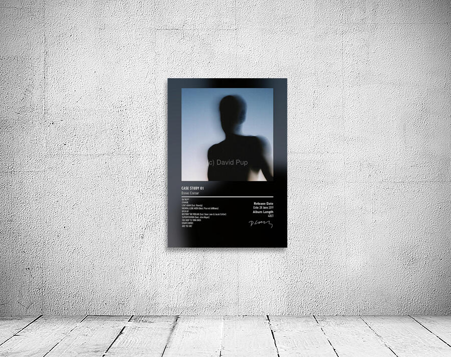 CASE STUDY 01 By Daniel Caesar Wall Preview
