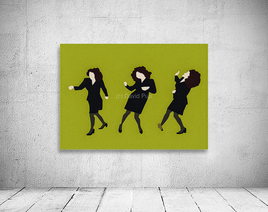 Elaine Dancing Poster Wall Preview