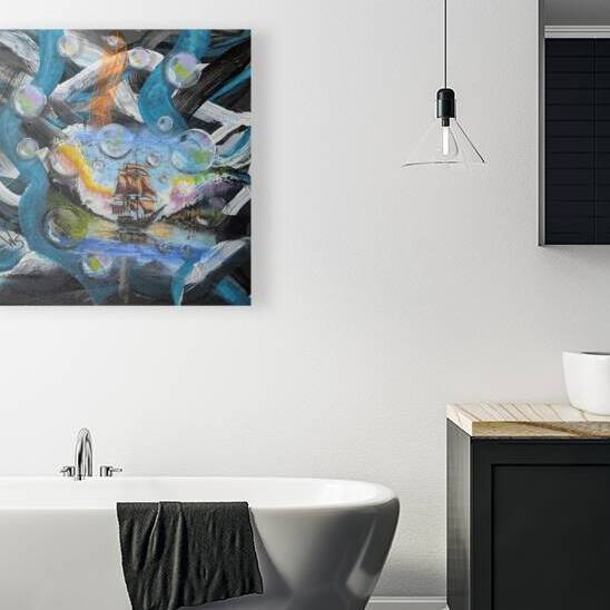 La traversee sous bulle by Ws Artiste