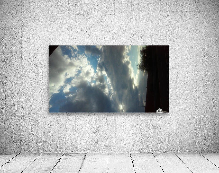 Clouds in the sky Wall Preview