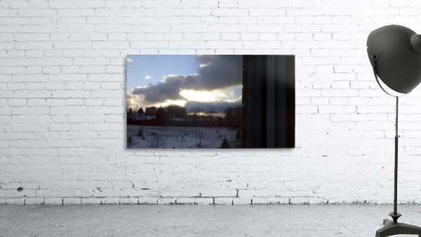 Child in a cloud Wall Preview